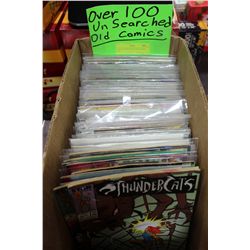 UNSEARCHED OLD COMIC BOOK BOX