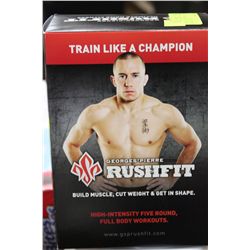GEORGE ST. PIERRE RUSHFIT WORKOUT DVD'S