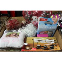 BOX W / NEW PRODUCTS