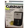 Image 1 : CUISINART AUTO GRIND& BREW 12 CUP COFFEE MAKER