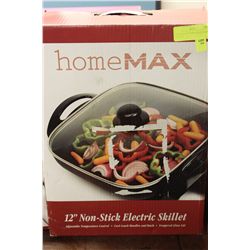 HOMEMAX 12" NONSTICK ELECRIC SKILLET