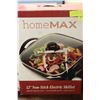 Image 1 : HOMEMAX 12" NONSTICK ELECRIC SKILLET