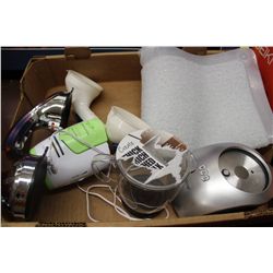 FOOD WARMER, BABY MUSIC RADIO, SHOWER MAT, AND