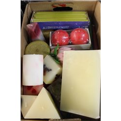 VARIETY BOX OF CANDLES