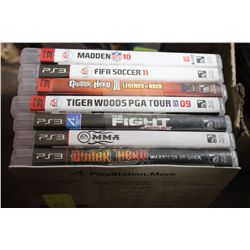 BUNDLE OF PS3 GAMES