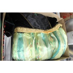 BOX OF DISNEY COSTUMES W / MASK