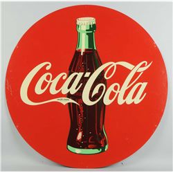 1970s-80s Coca-Cola Reissue Tin Sign.