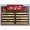 Image 1 : 1930s Large Coca-Cola Wood & Metal Menu Board.