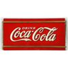 Image 1 : 1930s Brunhoff Coca-Cola Reverse Glass Sign.