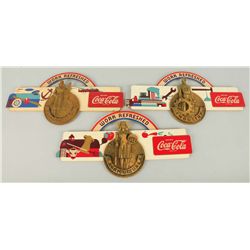 1940s Coca-Cola Set of 6 Kay Displays Signs.