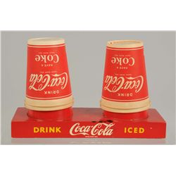 1940s-50s Coca-Cola Cup Stand.