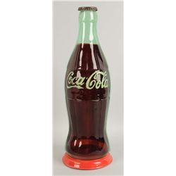 1950s Plastic Coca-Cola Display Bottle.