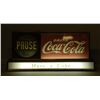 Image 2 : 1950s Coca-Cola Pause Motion Lighted Sign.