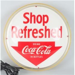 1950s Coca-Cola Halo Wall Sign.