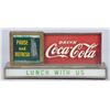Image 1 : 1950s Coca-Cola Countertop Lighted Waterfall Sign
