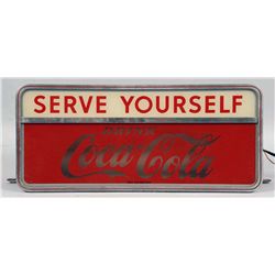 1950s Coca-Cola Countertop Lighted Sign.