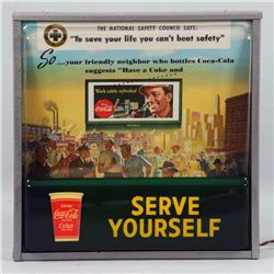 1950s Coca-Cola Hanover Lighted Sign.