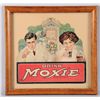 Image 1 : 1910-1915 Cardboard Cutout Moxie Barometer.