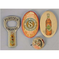 Lot of 4: Ginger Ale Smalls.