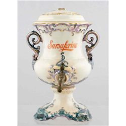 Sarsaferine Rare & Early China Syrup Urn.