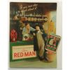 Image 1 : 30s-40s Red Man Cardboard Dimensional Display.