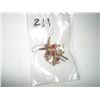 Image 1 : VINTAGE *VERY RARE-HARD TO FIND* EARRINGS DESIGN IS SWORDS CROSSED WITH RED STONES-VERY UNIQUE!!