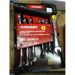 Husky 7 Pc. Universal Wrench Set