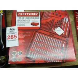 Craftsman 100 Pc. Drilling & Driving Kit