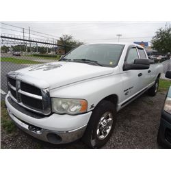 2005 Dodge Ram 2500 SLT DSL. Crew Cab Longbed P/U