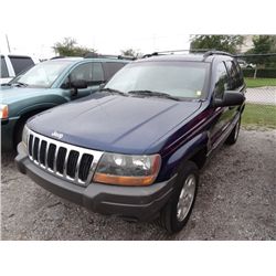 2001 Jeep Grand Cherokee Laredo 5-Dr. SUV