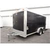 Image 1 : 2007 Cargo Craft 14' T/A Enclosed Trlr. W/Ramp & Side Door - Vin # 4D6EB14237C015224