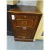 Image 1 : Mahogany 2-Drawer File - No Shipping