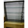 Image 1 : 4-Shelf Glass Display Cabinet - No Shipping