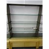 Image 1 : 4-Shelf Glass Display Cabinet - No Shipping