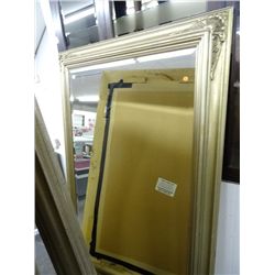 Ornate Mirror - Approx. 46  x 70  - No Shipping - The lettering is not etched. It is removable.