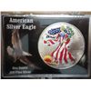 Image 1 : 2000 COLORIZED AMERICAN SILVER EAGLE UNC