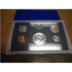 1968 US PROOF SET WITH BOX, 40% SILVER HALF