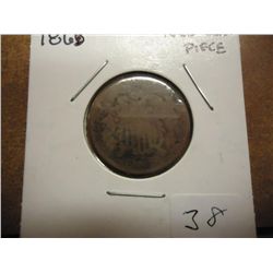 1865 US TWO CENT PIECE