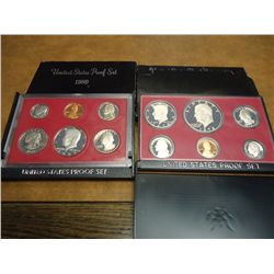 1978 & 1980 US PROOF SETS (WITH BOXES)