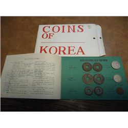 COINS OF KOREA SET (AS SHOWN)