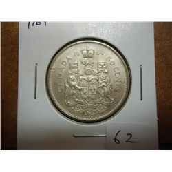1964 CANADA SILVER 50 CENTS