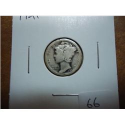 1921 MERCURY DIME KEY DATE