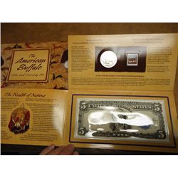 2001-D AMERICAN BUFFALO COIN & CURRENCY SET