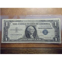 1957-B $1 SILVER CERTIFICATE STAR NOTE