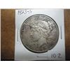 Image 1 : 1923-S PEACE SILVER DOLLAR