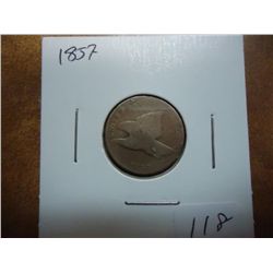 1857 FLYING EAGLE CENT