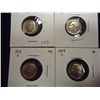 Image 1 : 1971-S,72-S,73-S & 74-S ROOSEVELT DIMES PROOF