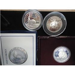 LOT OF 4 COMMEMORATIVES SEE DESCRIPTION