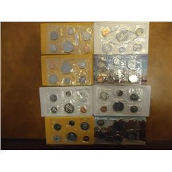 1968,69,70,71,72,76,77 & 78 CANADA (PF LIKE) SETS