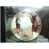 Image 2 : 1992 BRITISH VIRGINIA ISLANDS PF SILVER $25